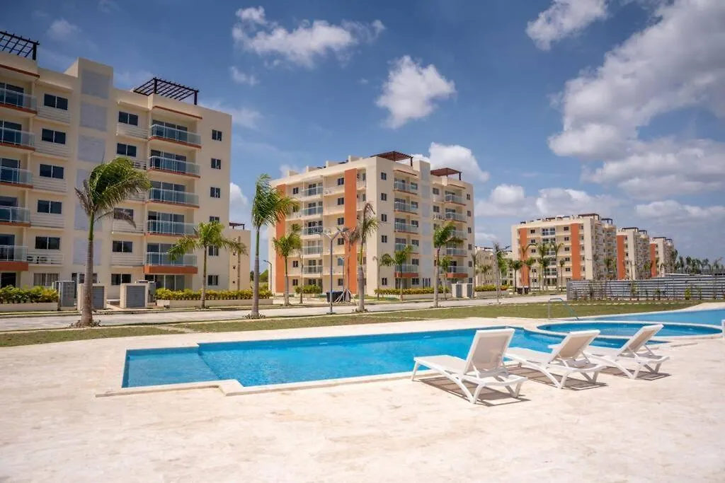 Apartman Acogedor Apartamento 2 Hab Con Terraza Pueblo Bávaro